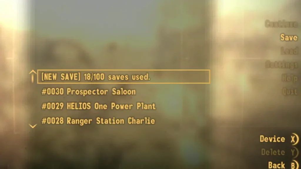 Fallout New Vegas Tips: Save often.