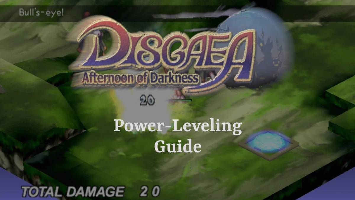 Disgaea Power leveling guide