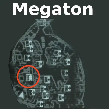 Fallout 3 Wasteland Survival Guide Craterside Map